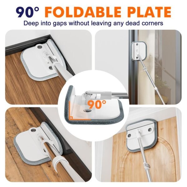 Upgrade Spin Mop and Bucket with Detachable inner bucket for Home - Image 5